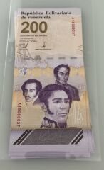 Venezuela 200 Bolivar, P.Yeni, 2025, ÇİL
