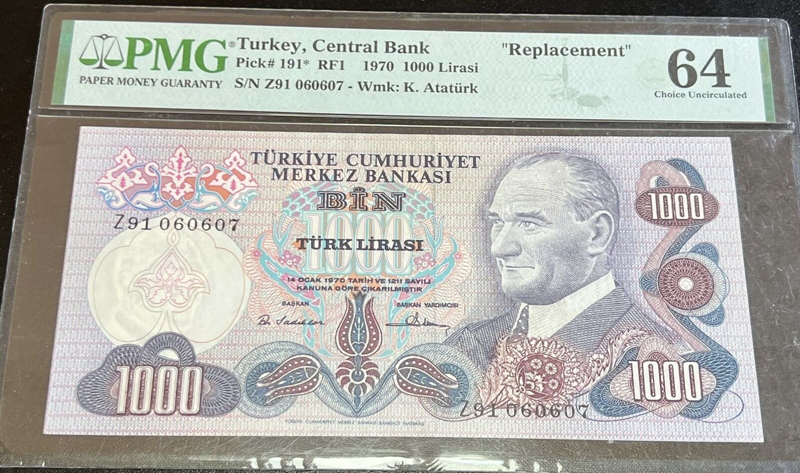 6.Ems 1000 TL, Z91, PMG 64, ÇİL (REPLACEMENT)