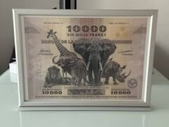 BURUNDİ 10.000 Frank, ÇİL ‘Dünyanın En Büyük Banknotu’