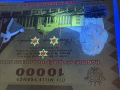 BURUNDİ 10.000 Frank, ÇİL ‘Dünyanın En Büyük Banknotu’