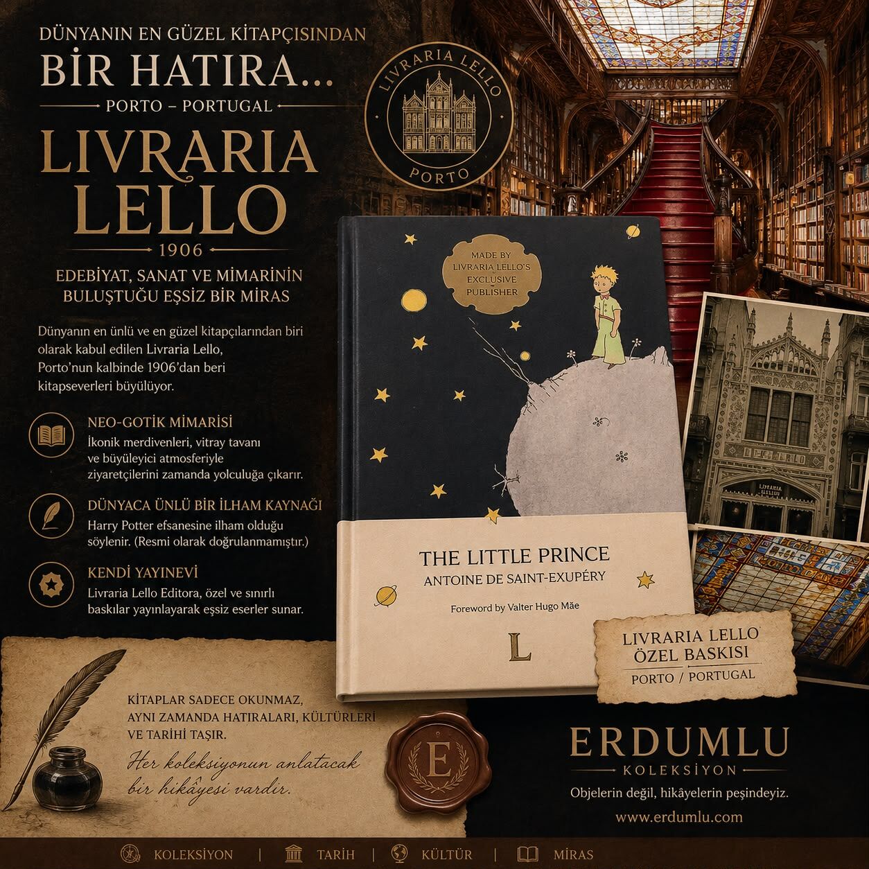 DÜNYANIN EN GÜZEL KİTAPÇISINDAN BİR HATIRA…